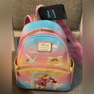 Loungefly Disney Hercules clouds, mini backpack NWT